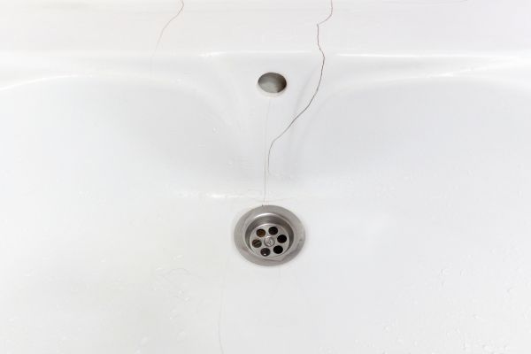 Sink Crack Sealing in Woodbridge