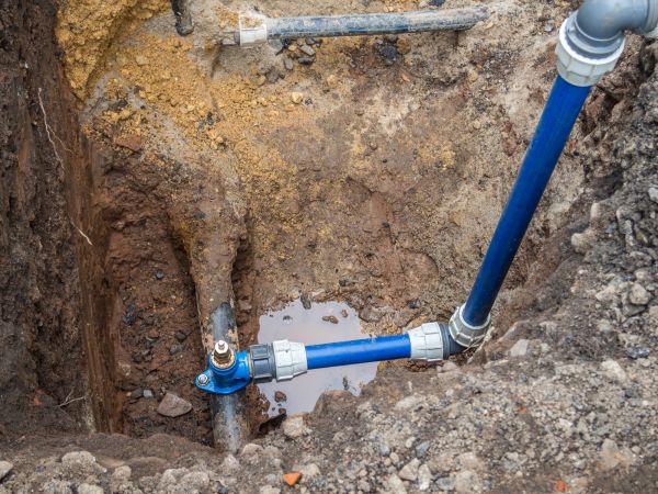 Plumbing Line Repair in Woodbridge