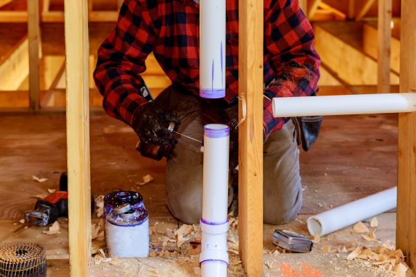 PVC Piping Installation in Woodbridge